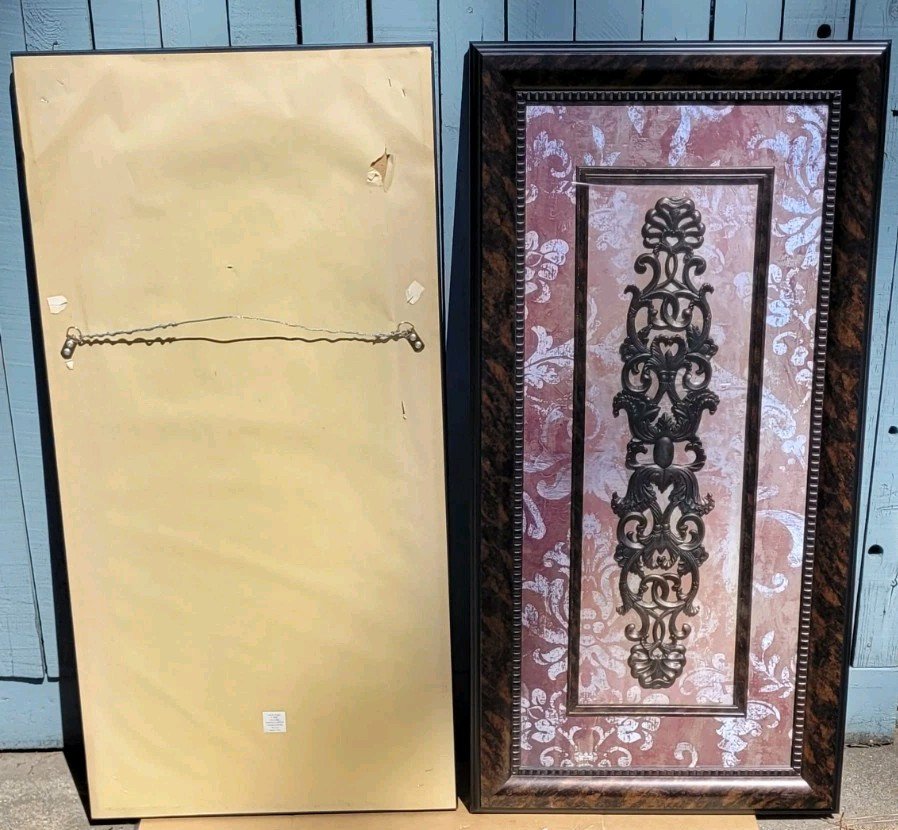 Lot 2 Decorative home decor, Framed Art, Picture, Wall Art, Portrait Hobby Lobby