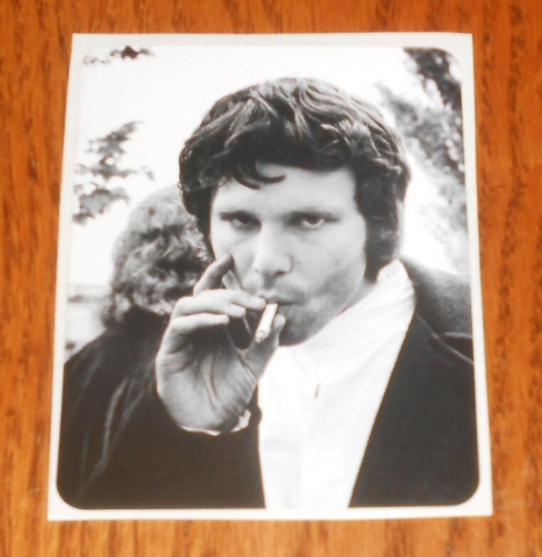 The Doors Sticker Vintage 3×3.5 RARE Jim Morrison Smoking
