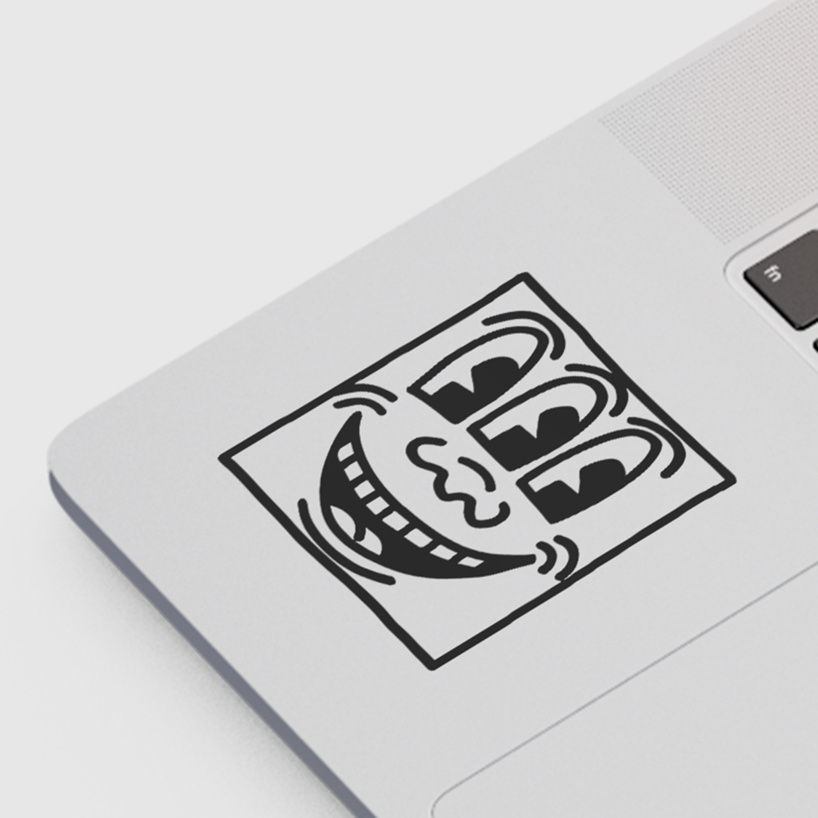 Three Eyed – Keith Haring Decal