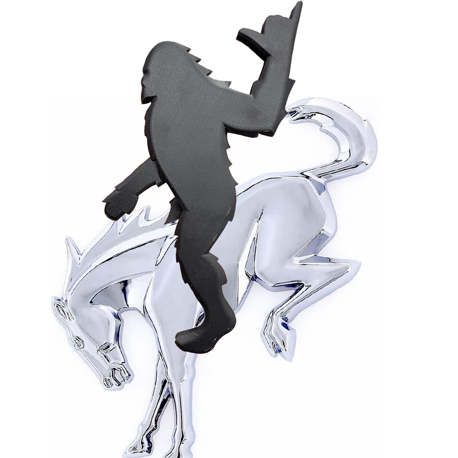 Add-A-Sasquatch Emblem for Bronco – 3" x 4" Overlay Decal – Easy Install, Ind…