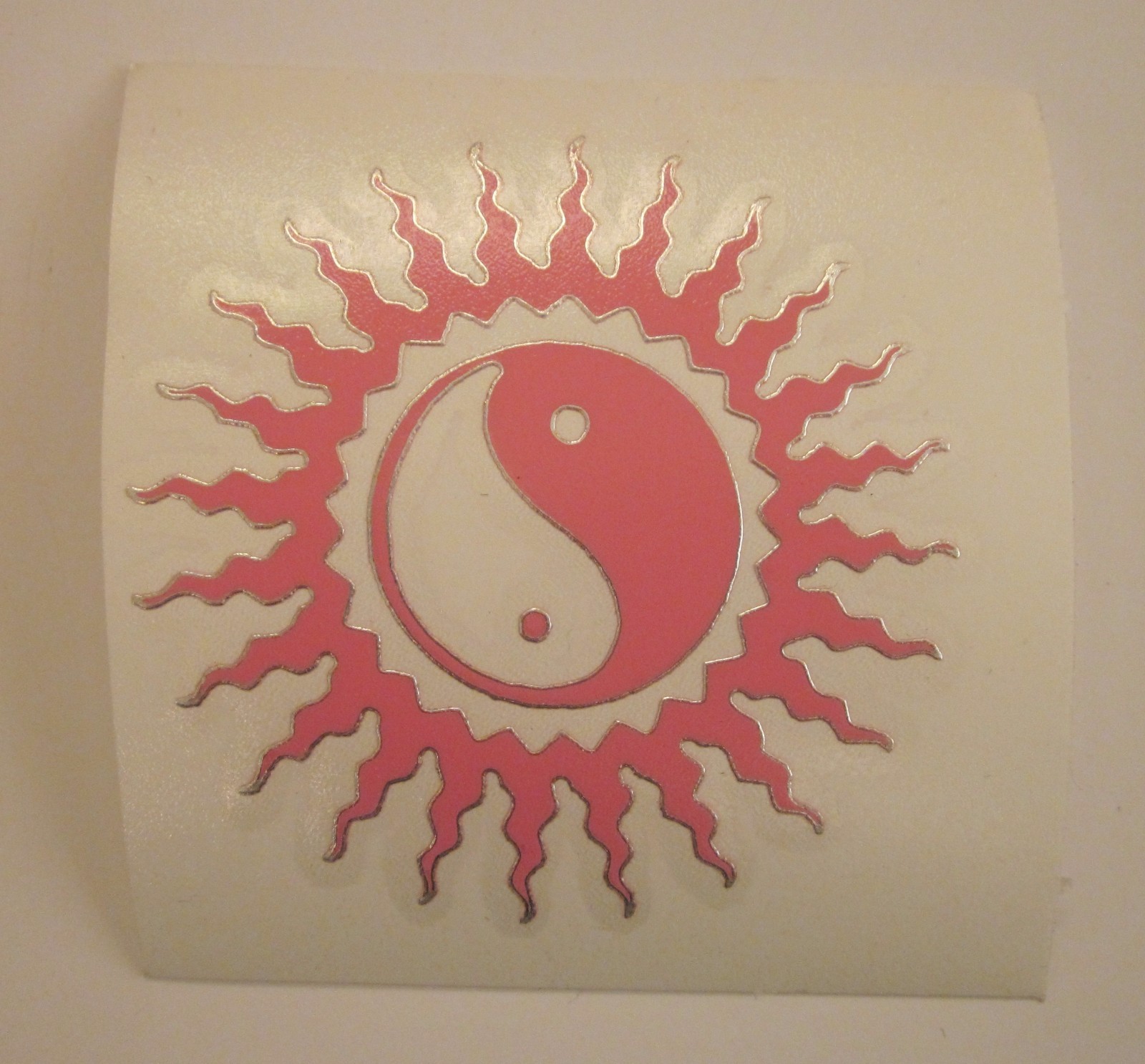 Yin Yang Vinyl Decal Sticker 2.75" Diameter (Made in USA)