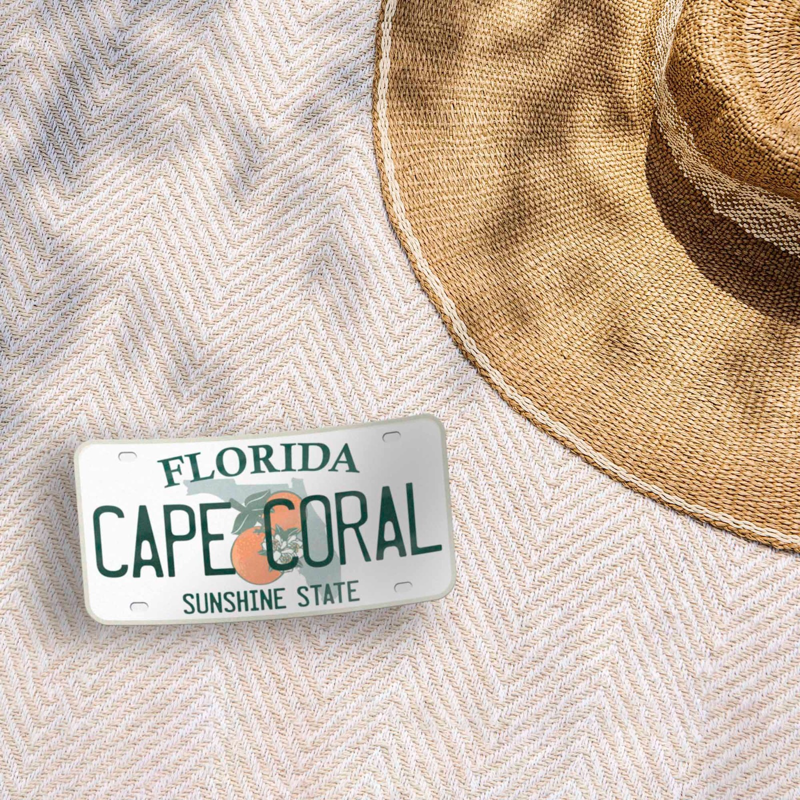 Florida License Plate Stickers – Choose Your FL City