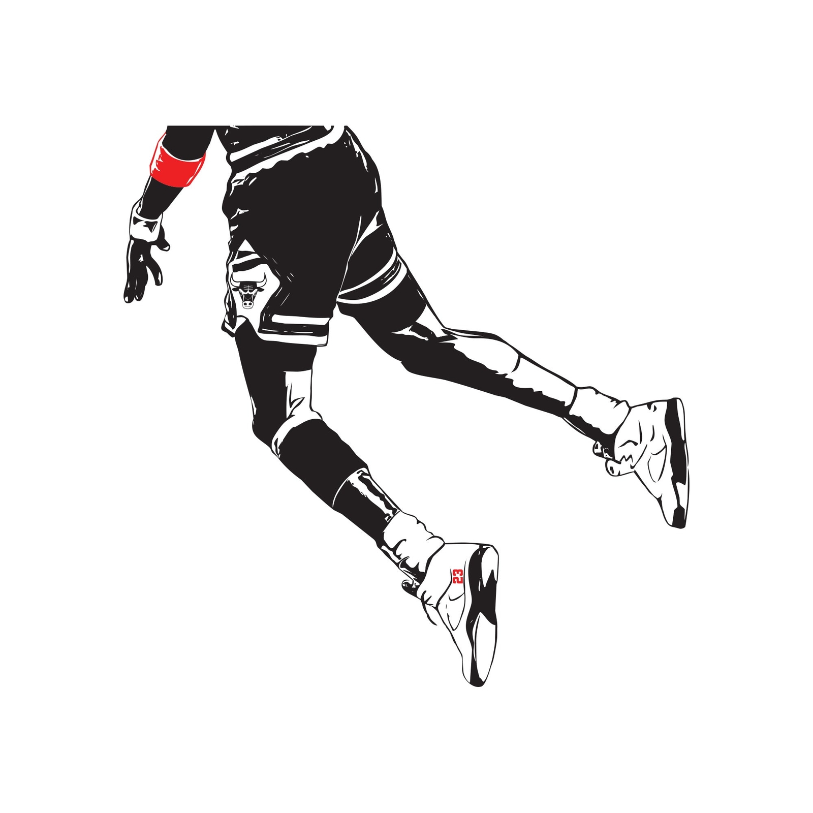 Dunking Wall Decal. Sneakerhead Wall Decor. Hypebeast Basketball Dunk Wall Art.