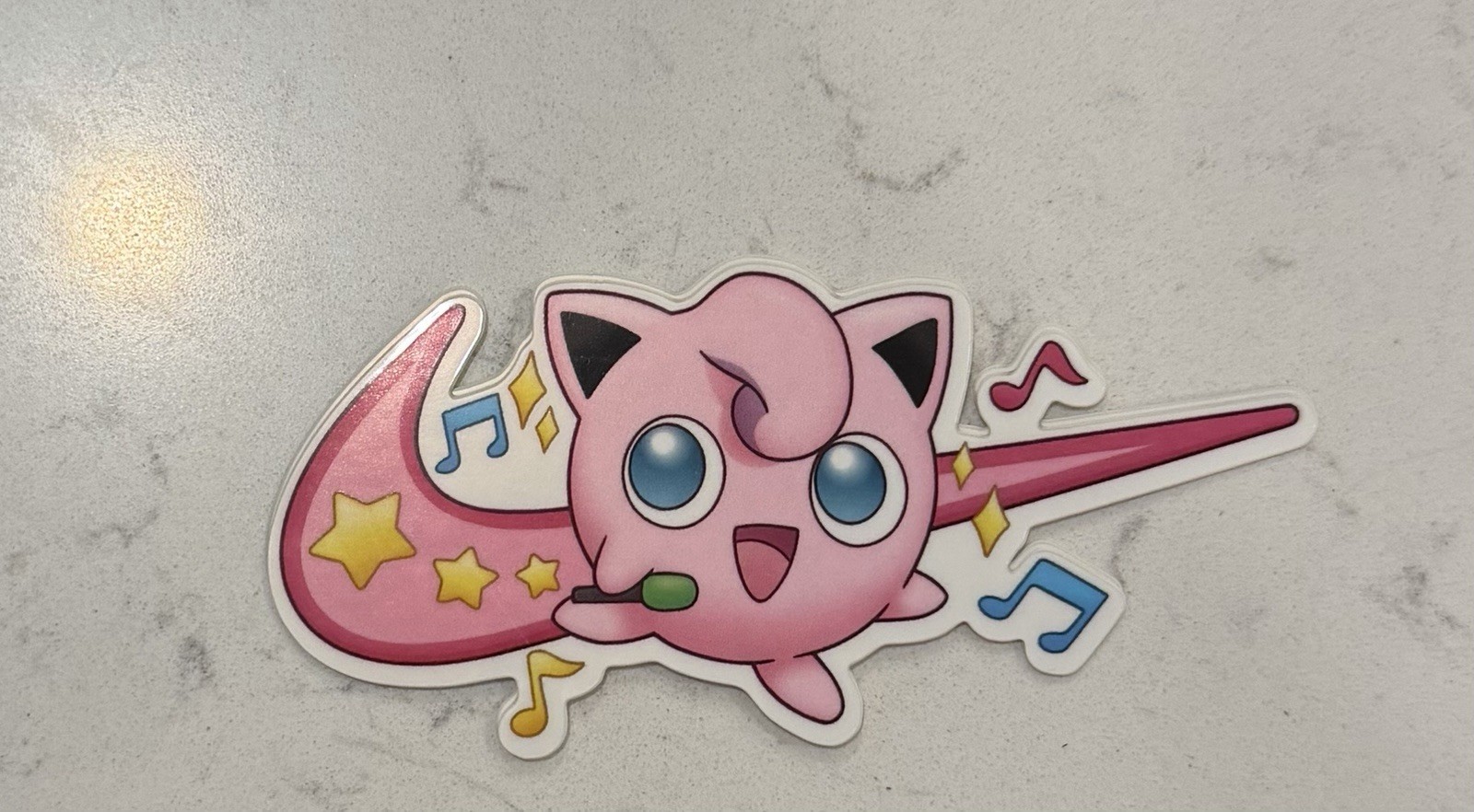 Pokemon x Nike Jigglypuff sticker cell laptop bumper vinyl decal PSA