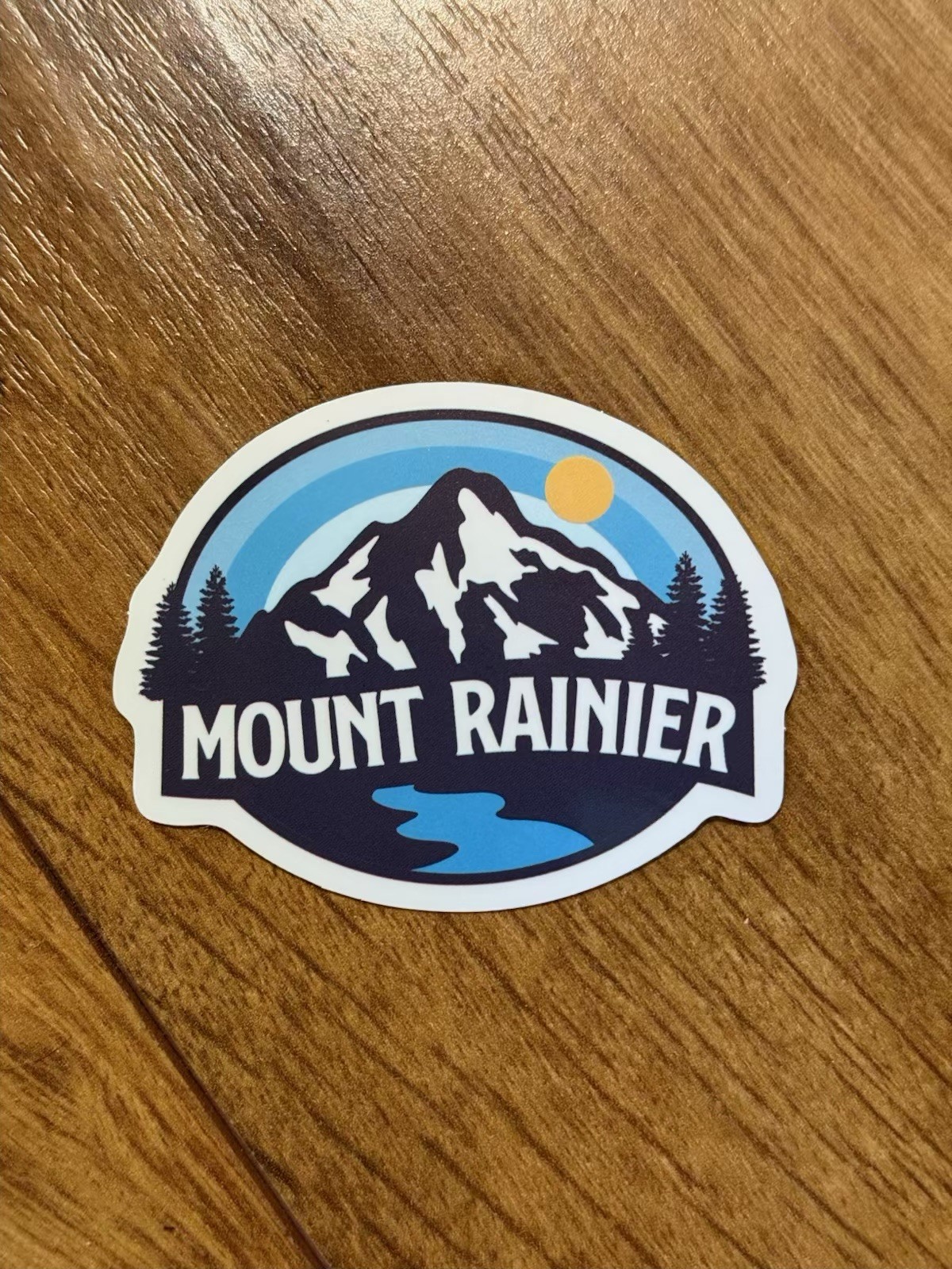 Mount Rainier Vinyl Sticker 2.5” x 2”