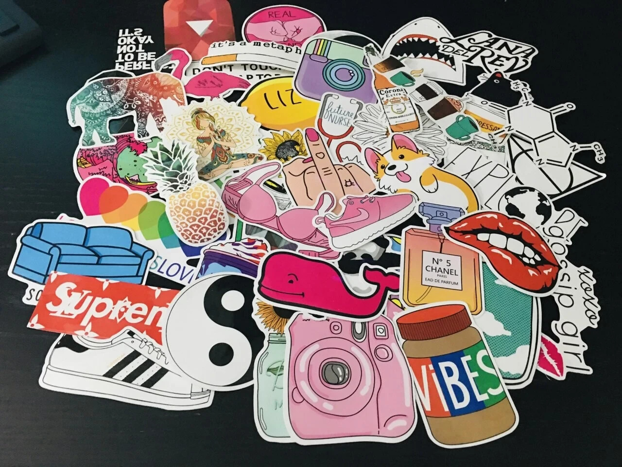 Mystery Vinyl Sticker/Decal: Matte sticker pack VSCO# 10, US seller