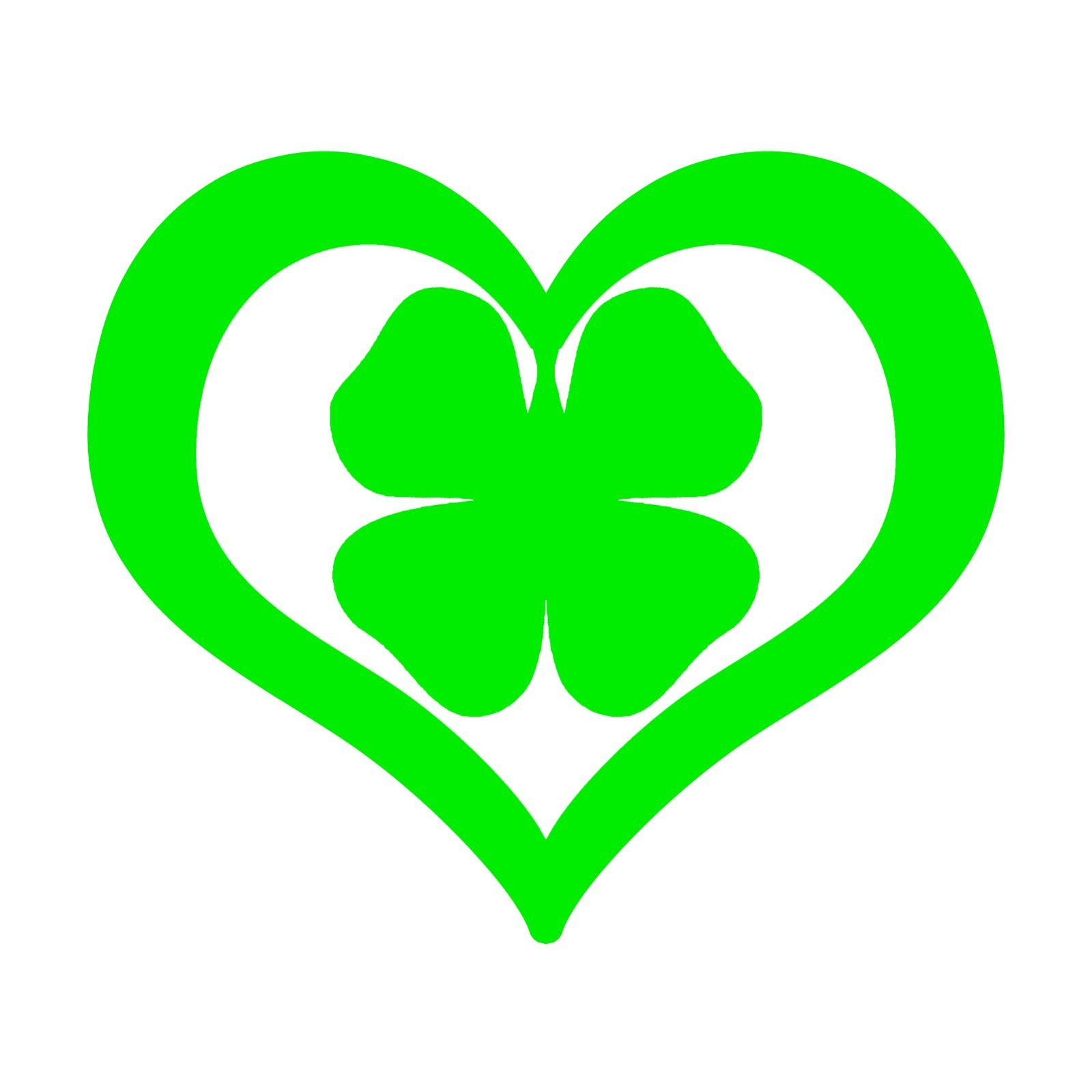 Heart Clover Buy 1 Get 1 Free