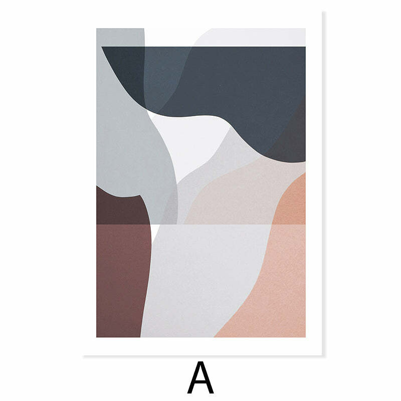 Beige Trendy Colors Minimalist Line Wall Art