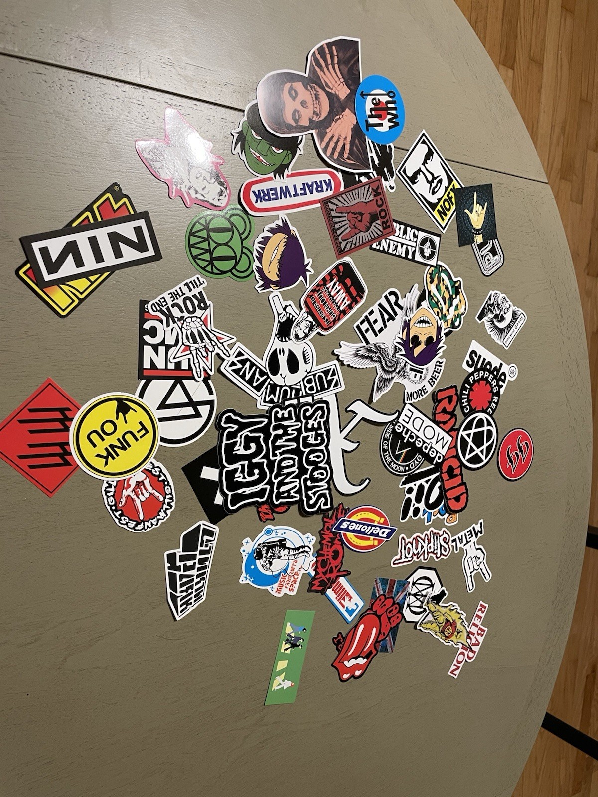 50 Assorted Music Stickers Vinyl Decals