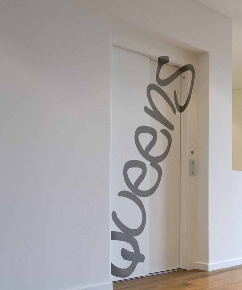 Queens Quote Wall Decal Sticker. NYC New York Theme Decor. #T106