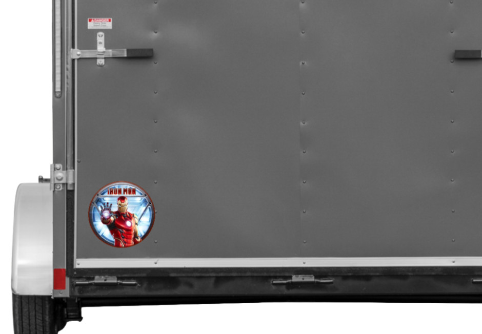 Avengers – Iron Man (2025) – 4" Vinyl Decal Car Cooler Laptop Truck Trailer Bar