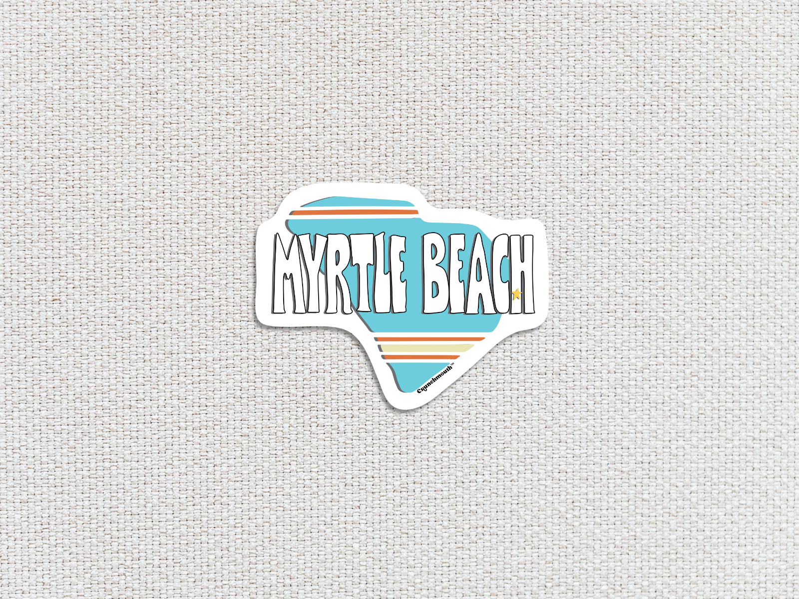 Myrtle Beach | South Carolina SC | Laptop Decal | VARIATIONS AVAILABLE