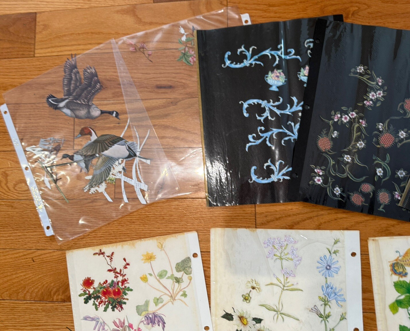 Decoupage Cutouts Vintage Floral Birds Animals People Vintage