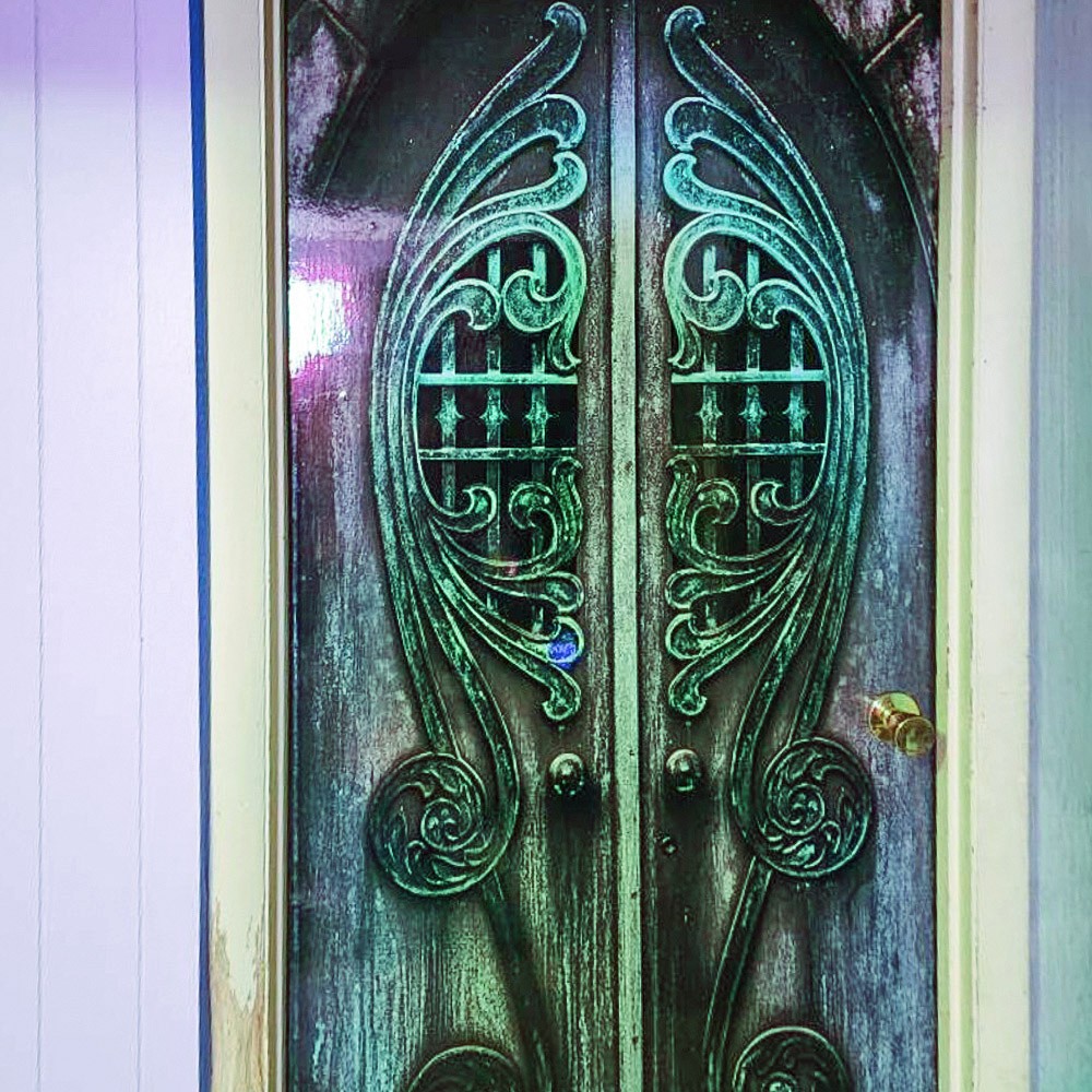Fair Door Mural | Seamless 1-Piece Laminated Vinyl Wrap