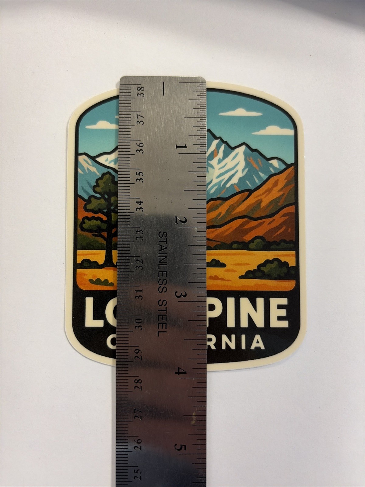 Lone Pine California Sticker Eastern Sierra Nevada Alabama Hills