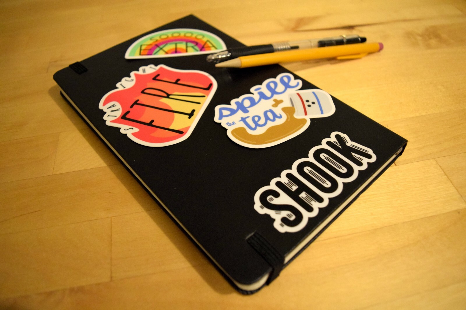 "Shook" Vinyl Sticker – Catch Phrase Sticker – Custom Design!
