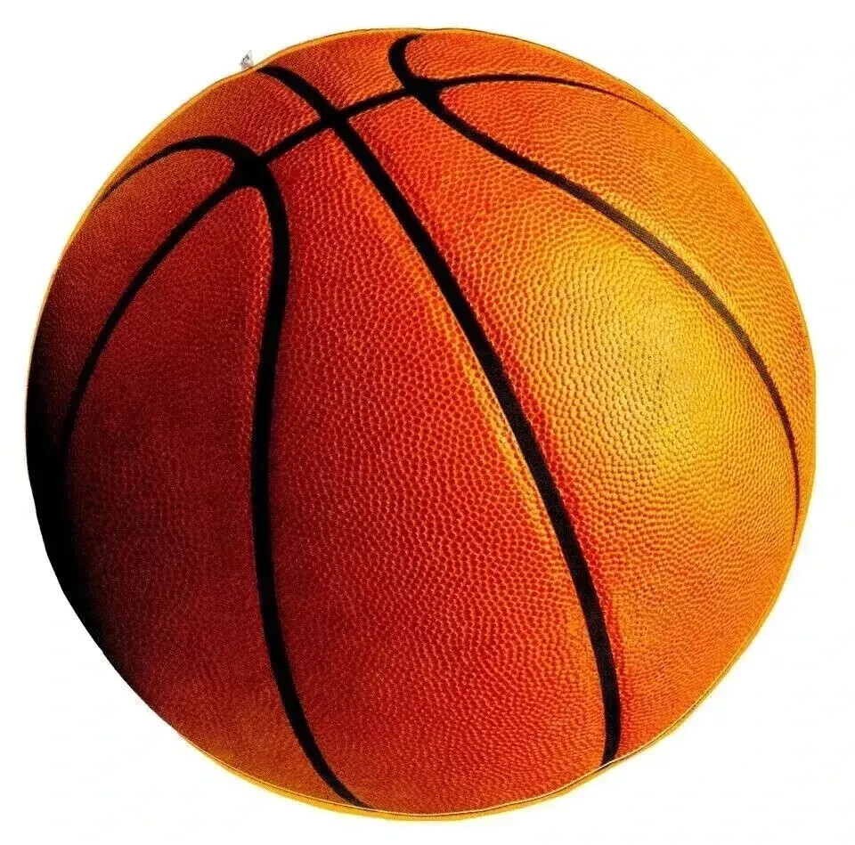ball basketball sports wall decal prepasted orange 5 inch 1pc