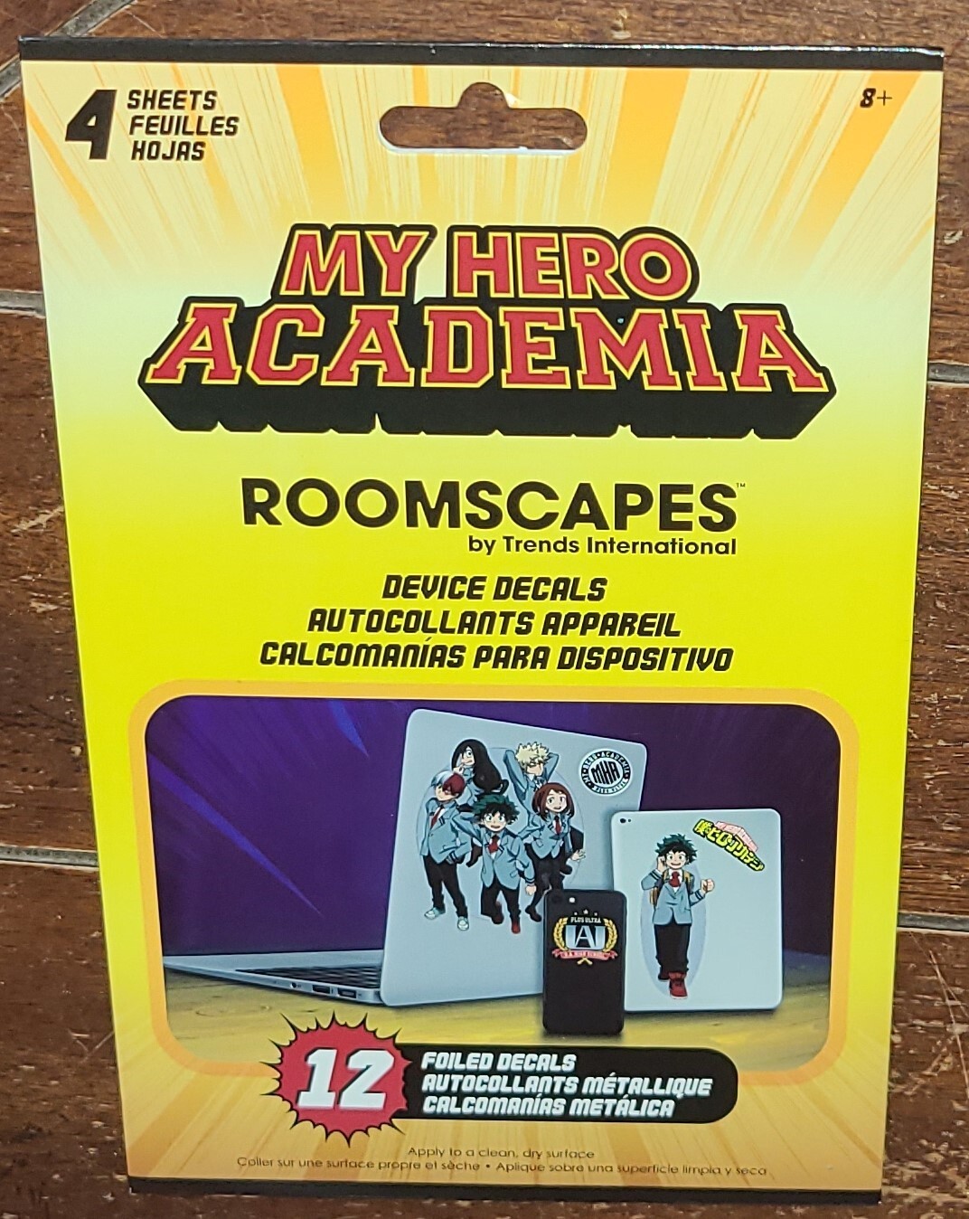MY HERO ACADEMIA Roomscapes Device Decals by Trends International #DC024