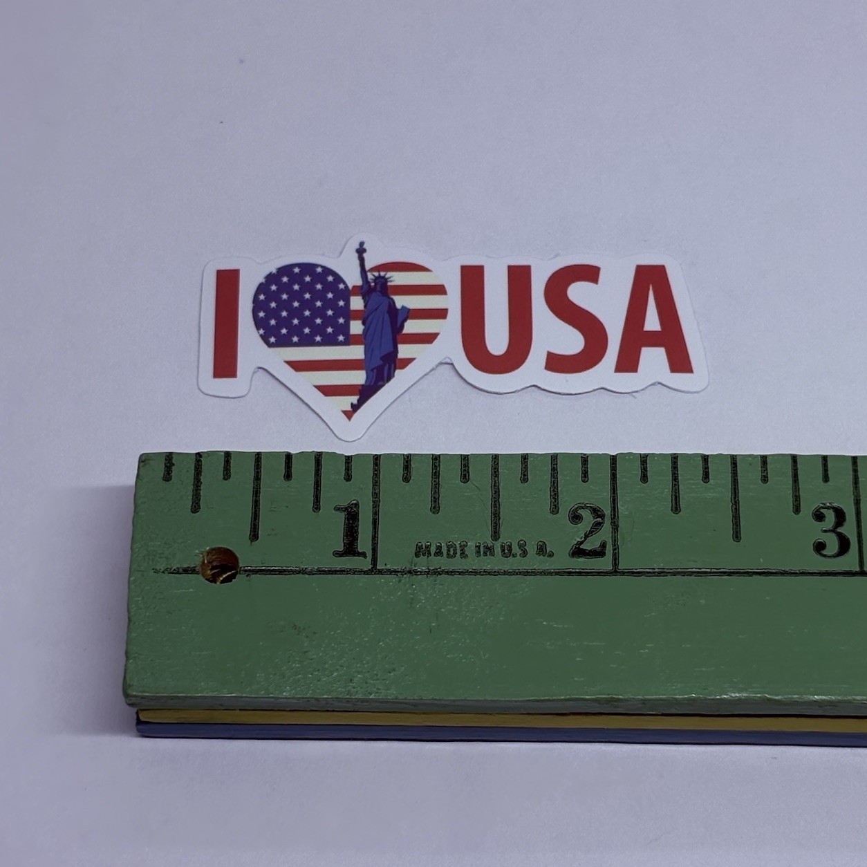 I Love USA Sticker New York Travel City Tour Art Decal Vinyl Souvenir Tc6