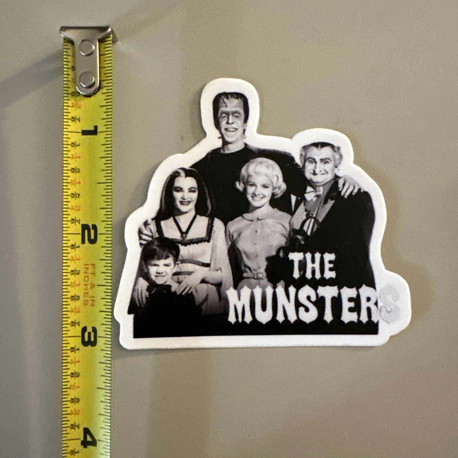 The Munsters (lot Of 3 Stickers) Dishwasher Safe