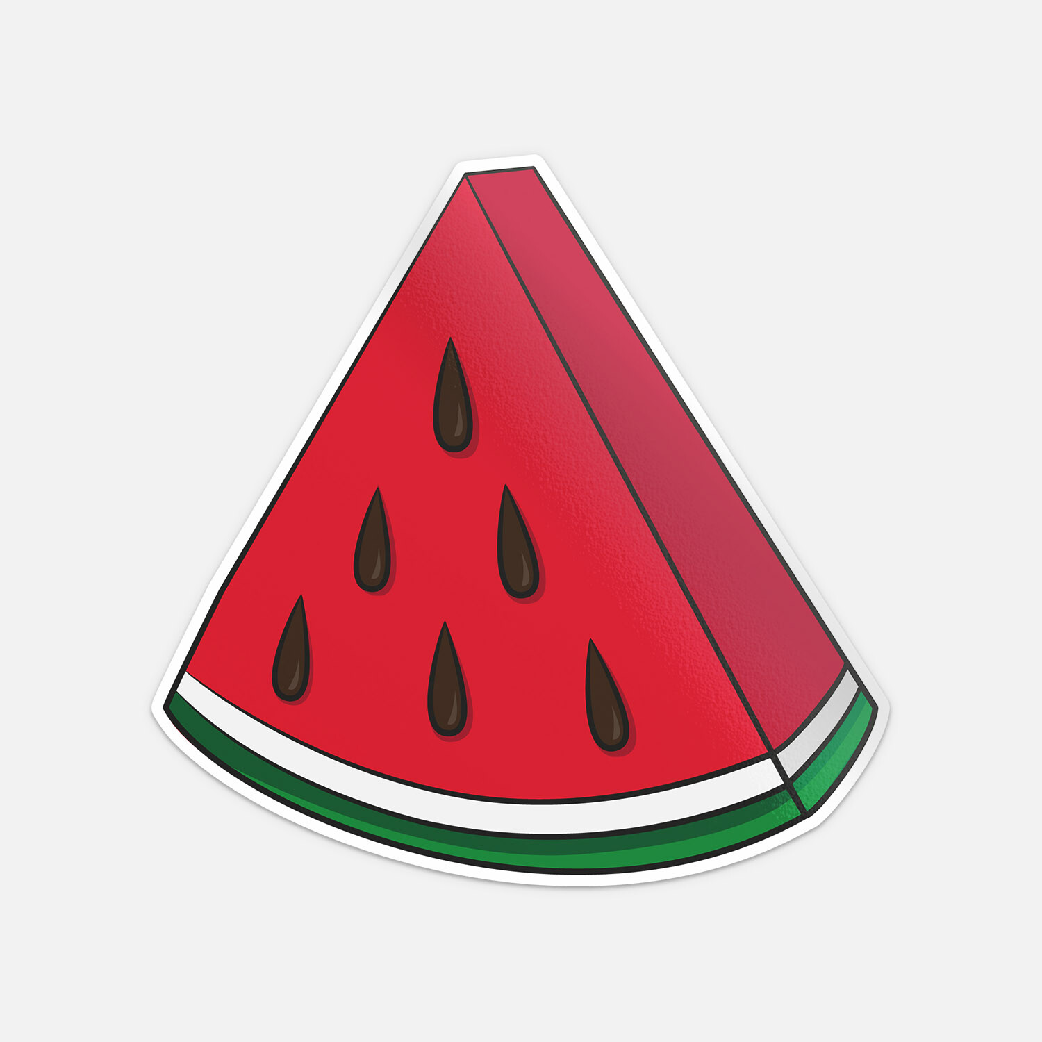 Watermelon Car Bumper Vinyl Sticker Decal