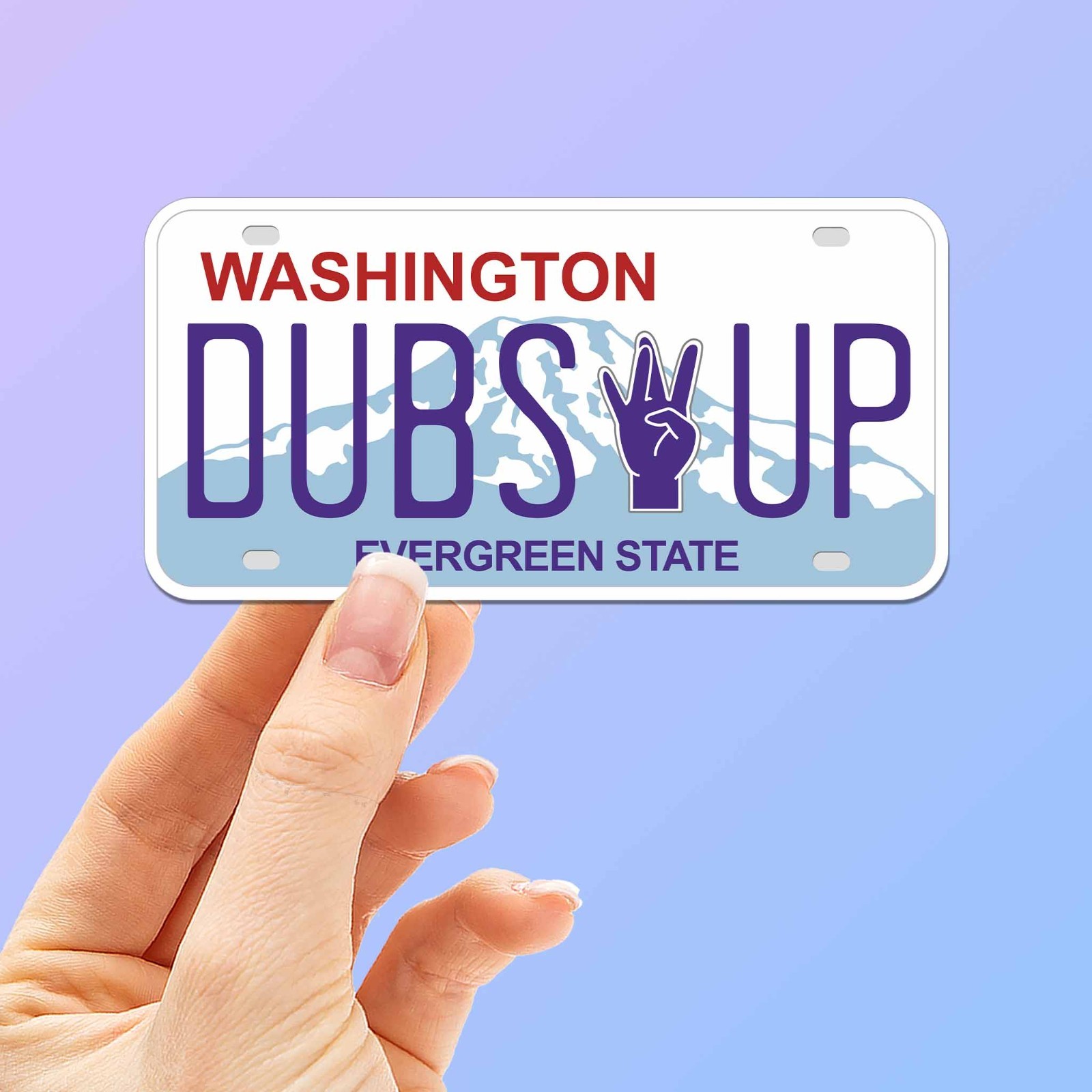 Washington License Plate Stickers – Choose From 20+ WA Cities & National Parks