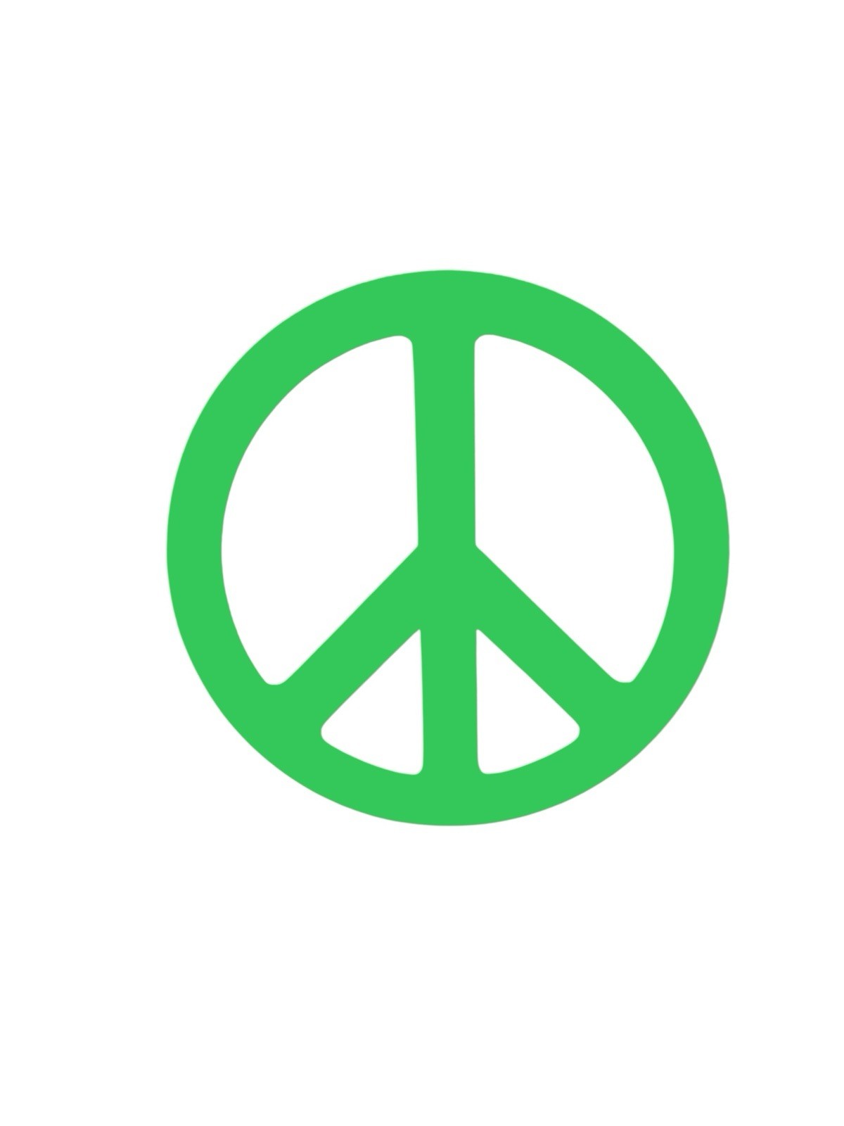 Peace sign Vinyl Decal for car Windows Laptops any smooth surface