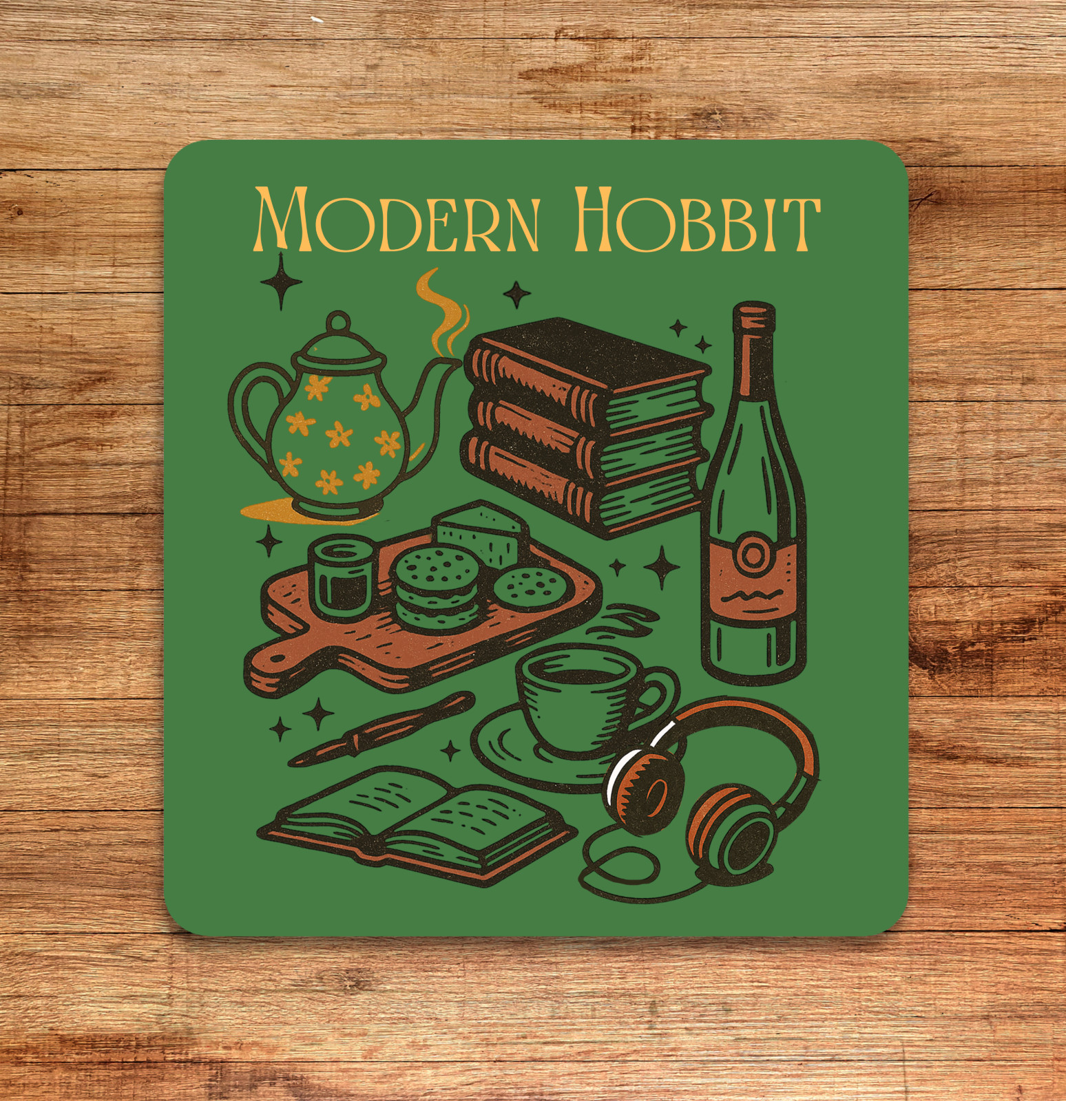 Modern Hobbit LOTR – Fantasy Vinyl Die Cut Sticker, Waterproof Decal, Laminated