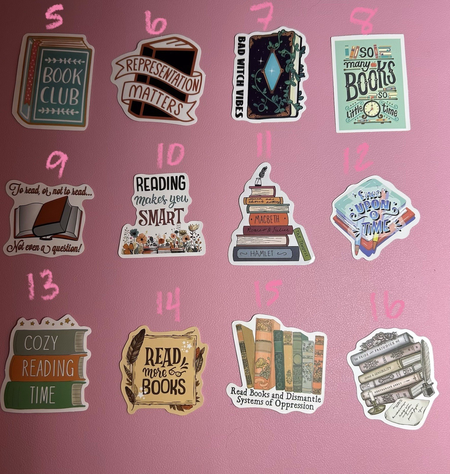 Book Stickers