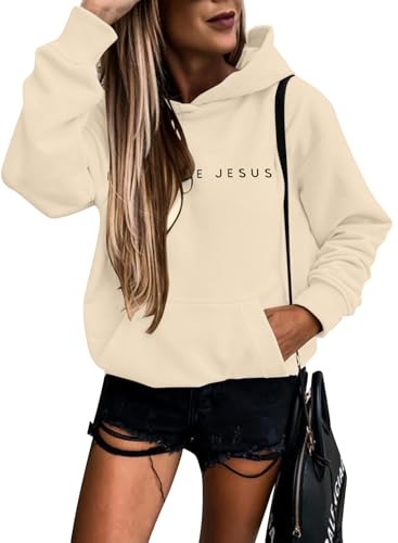 Christian Tshirts Women Love like Jesus Sweatshirt Jesus XX-Large Apricot