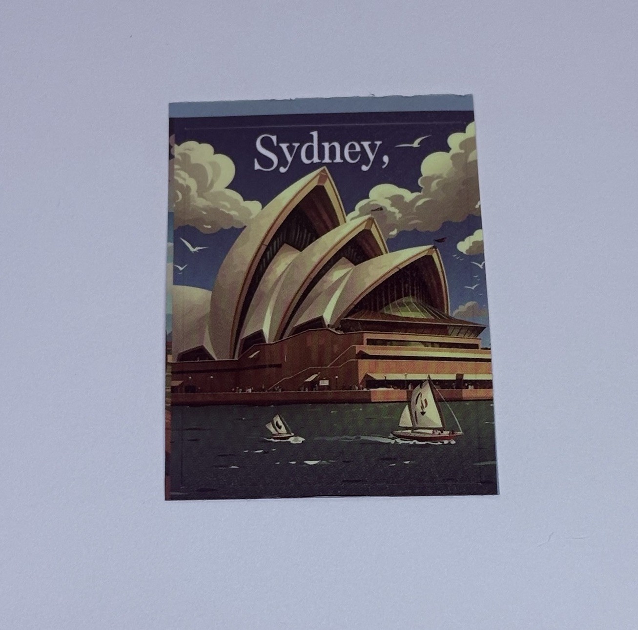 Sydney Opera House Sticker Country Tour Travel Art Decal Vinyl Souvenir Tc9