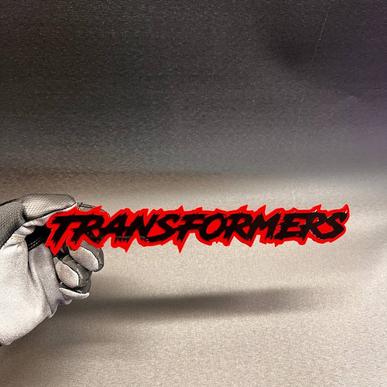 TRANSFORMERS 3D Car Badge Fender Emblem – Grille Holder Acrylic Decal 1X