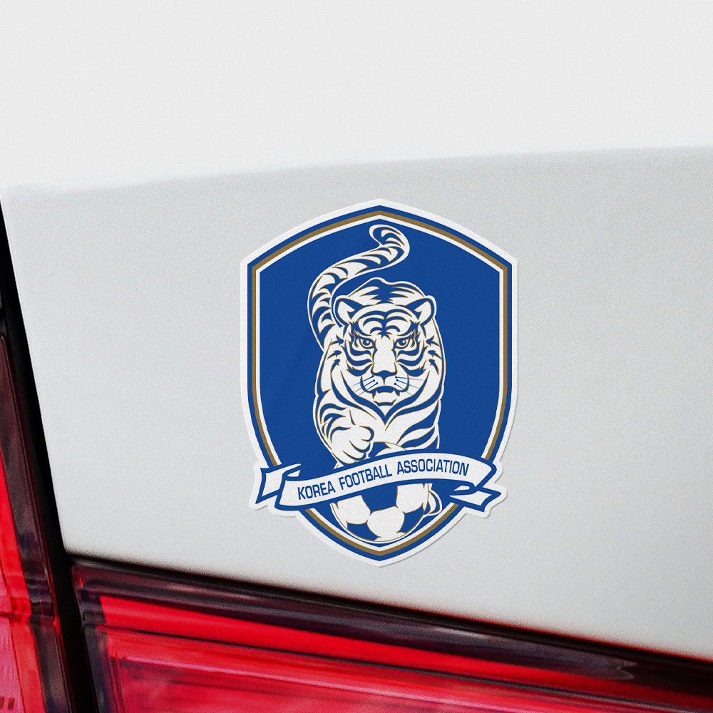 (4 Pack) South Korea National Team Vinyl Sticker Decal Die Cut Color Soccer AFC