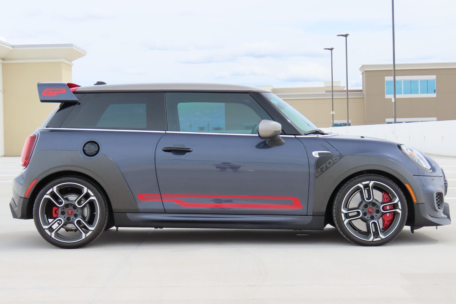 2) Side Stripes Sticker For MINI John Cooper Works JCW GP Edition F55 F56 F57
