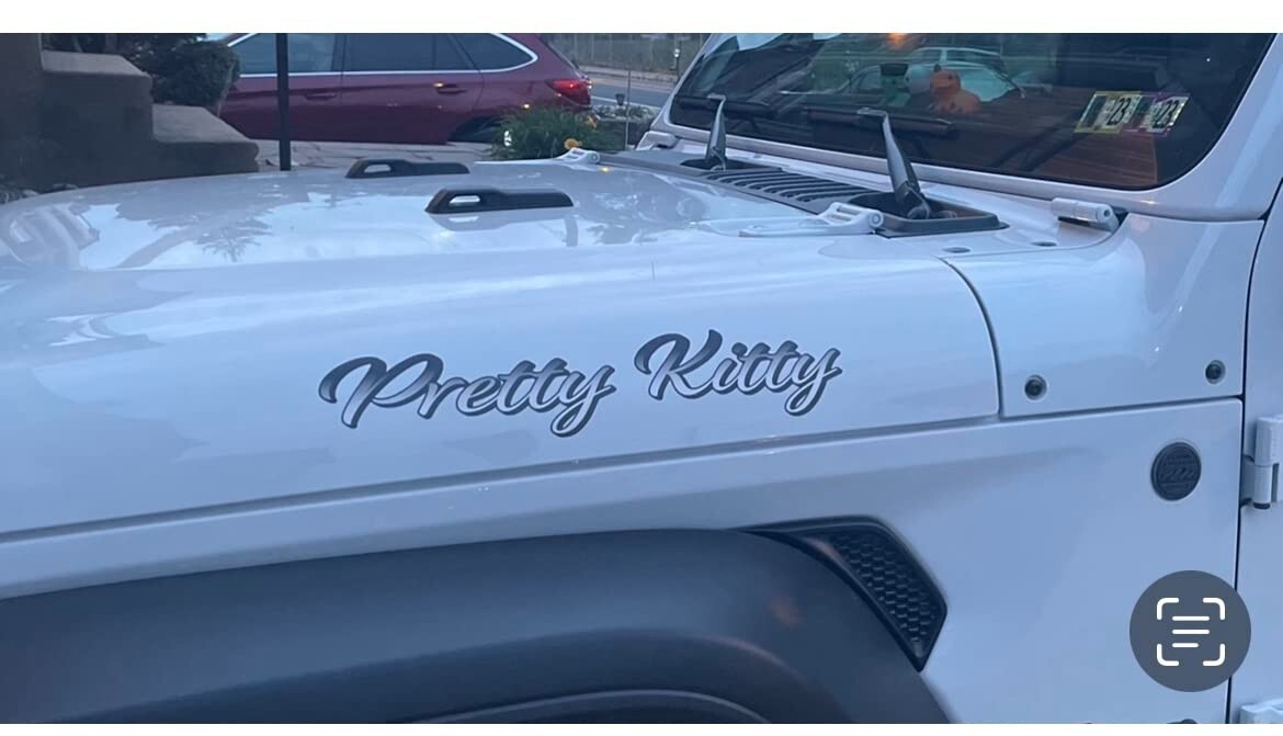 Custom Windshield Decal, Personalized Premium Automotive Vinyl text graphic CTDP