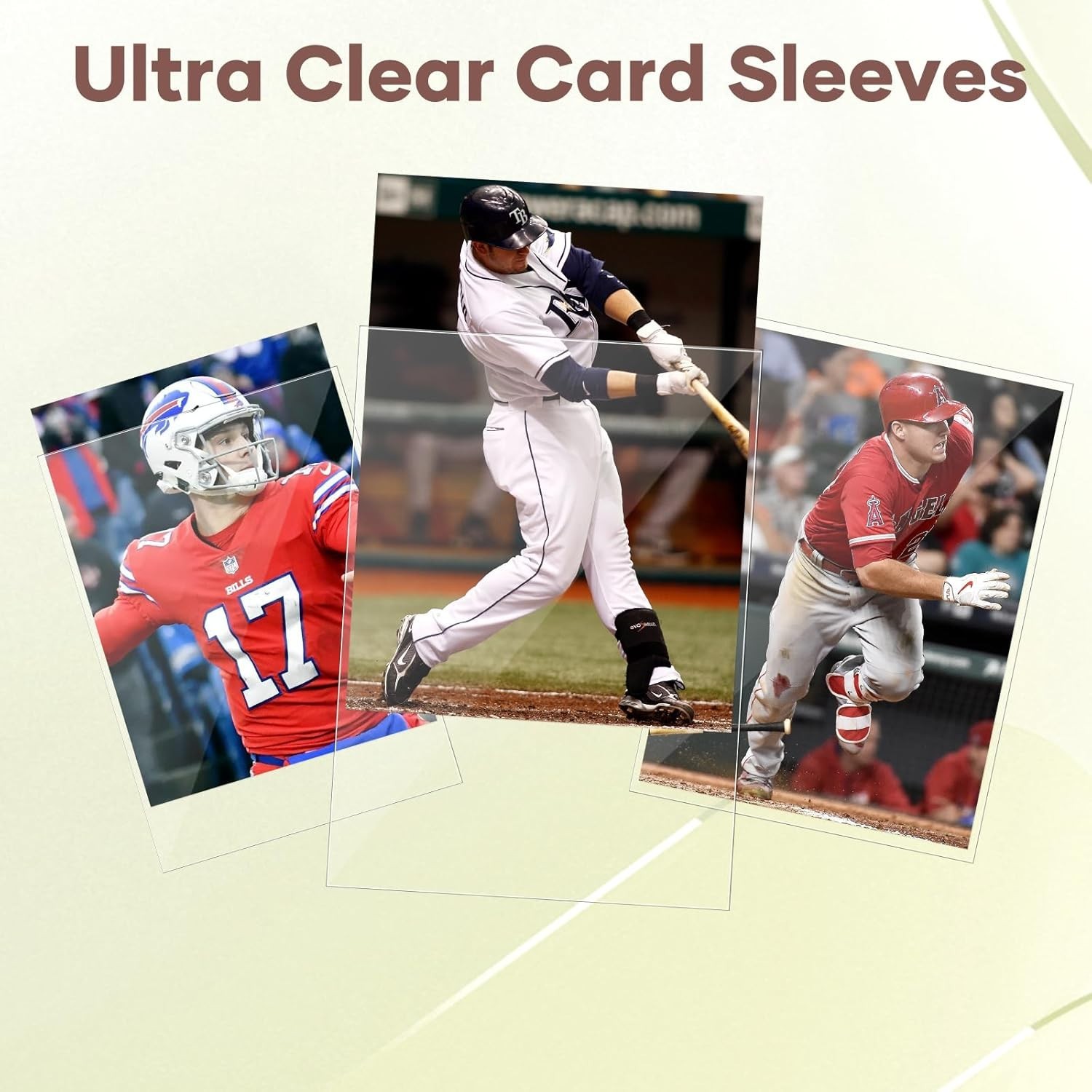 600 Fundas Transparentes para Cartas Coleccionables de MTG TCG y Beisbol