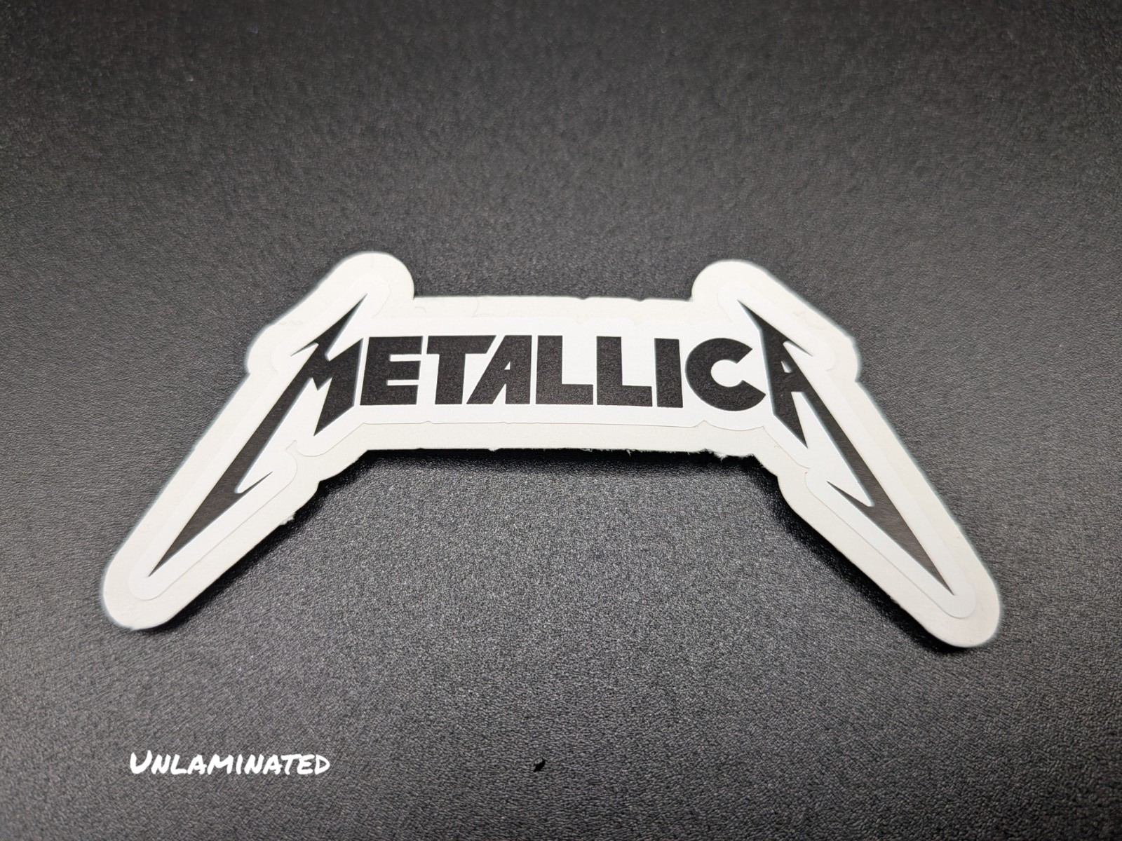 Metallica Logo Vinyl Sticker – Waterproof, UV-Resistant, Multiple Sizes Availabl