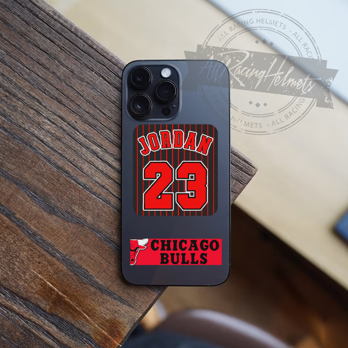 Chicago Bulls NBA Basketball MJ A4 Printed Vinyl Decal Sticker HQ