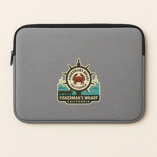 Fisherman’s Wharf California Iron On Heat Transfer Vinyl HTV Die-Cut Symbolic