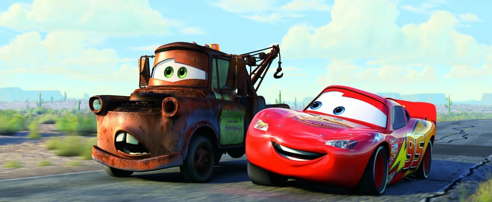 Cars Lightning McQueen Wall View Sticker Poster Vinyl Mural Decal Bedroom 670a