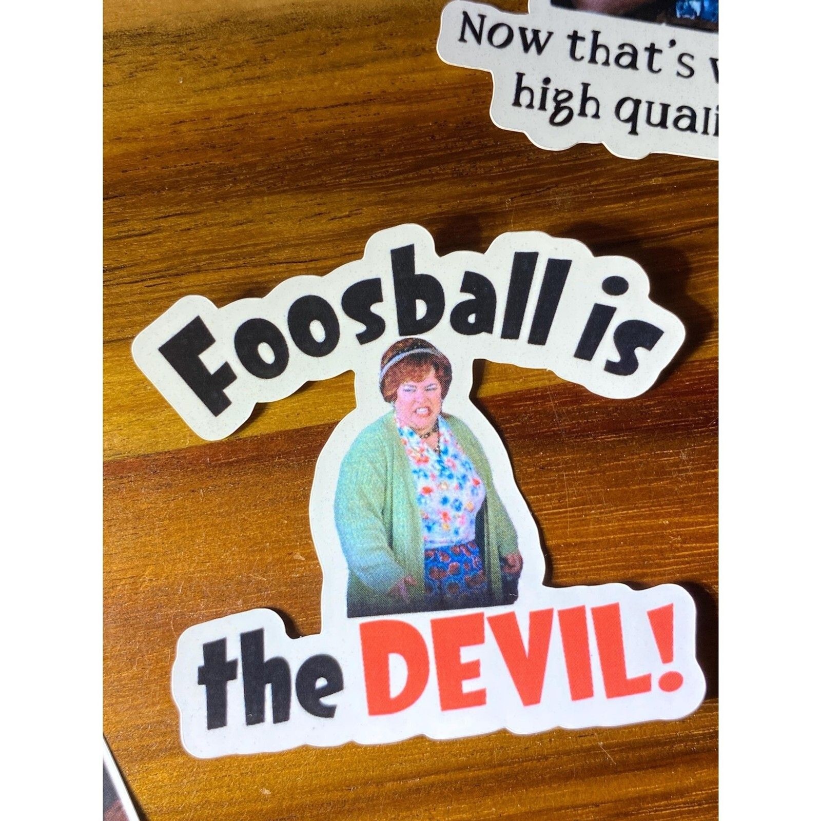High Quality H2O Waterboy VINYL STICKER Bobby Boucher Movie Inspired Set of 6