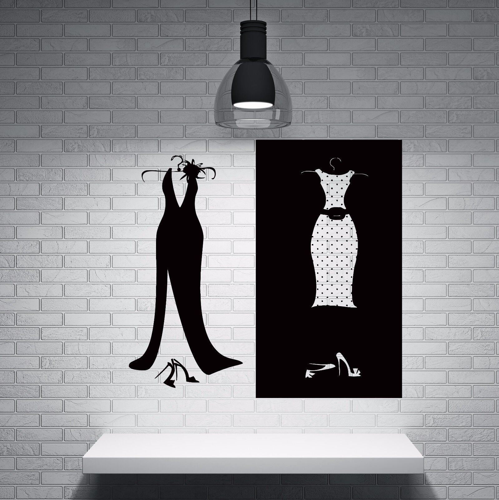 Vinyl Decal Designs for Clothing Store Dressing Room Wall Sticker (n559)