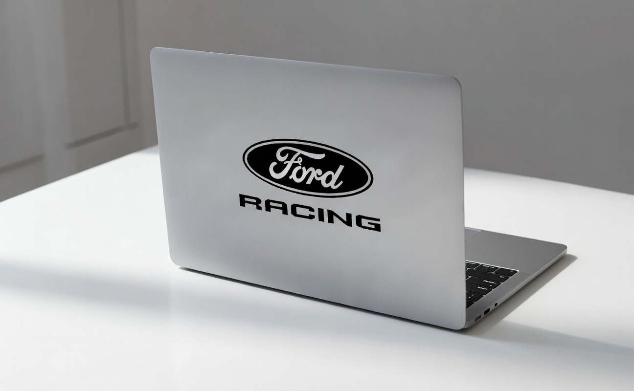 Ford Racing Vinyl Decal Sticker – Rear Window, laptop | Multiple Sizes