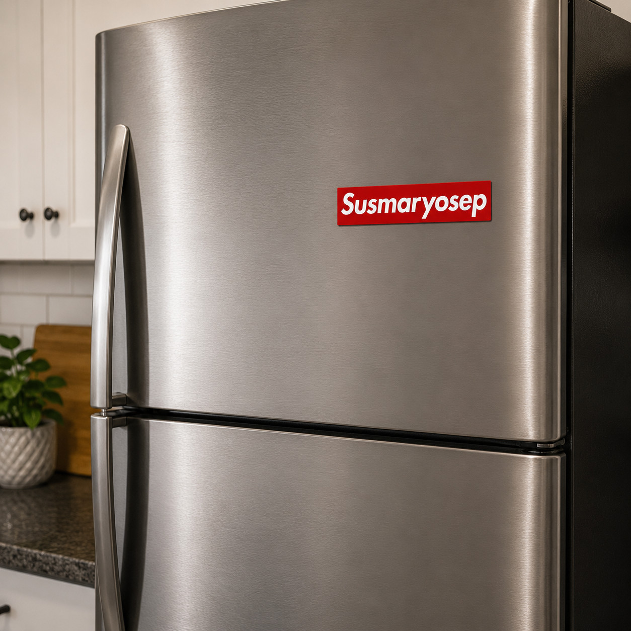 Susmaryosep! 8×2 Rectangular Glossy Vinyl Sticker | The Supreme Pinoy Expression