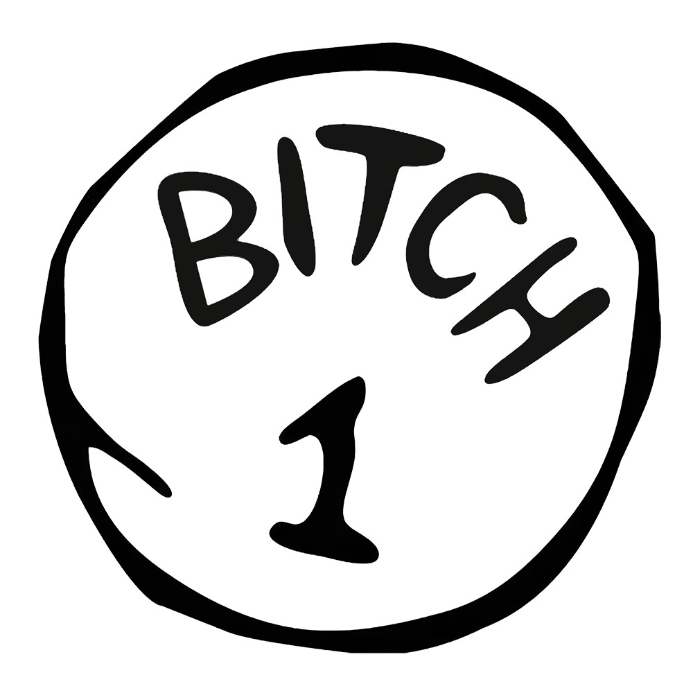 6" Humorous Dr. Seuss B*tch 1 Vinyl Decal Sticker