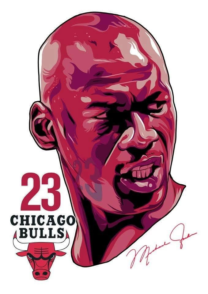 Michael Jordan Sticker Decal laptop vinyl decal