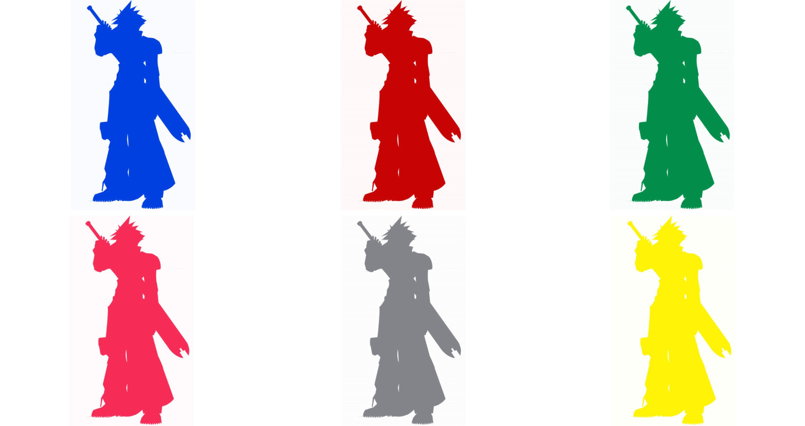 Vinyl Decal Truck Car Sticker Laptop – Video Games Final Fantasy 7 Cloud v3