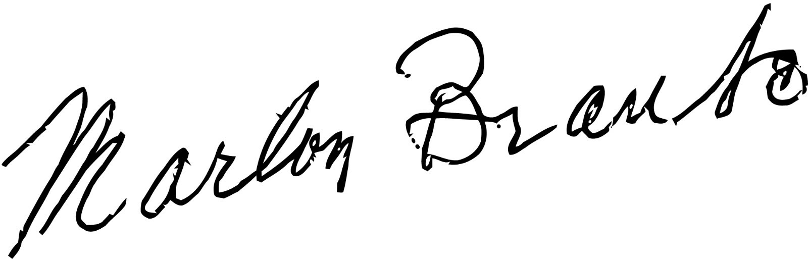 Marlon Brando Autograph Signature VINYL DECAL Bumper Sticker movie star