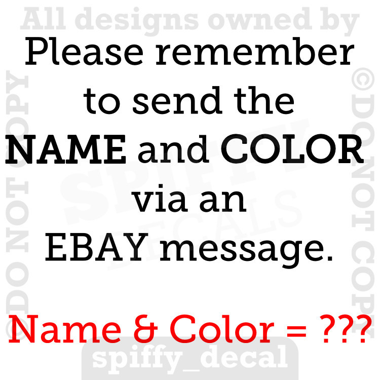 Personalized Custom Single Name Vinyl Wall Decal Sticker Decor Nursery Polkadots