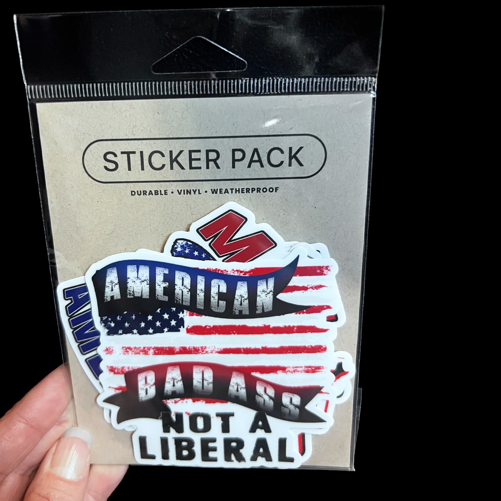 MAGA TRUMP Sticker pack, 7 America First decals, FAFO, MAGA 250, #47 Dream Team